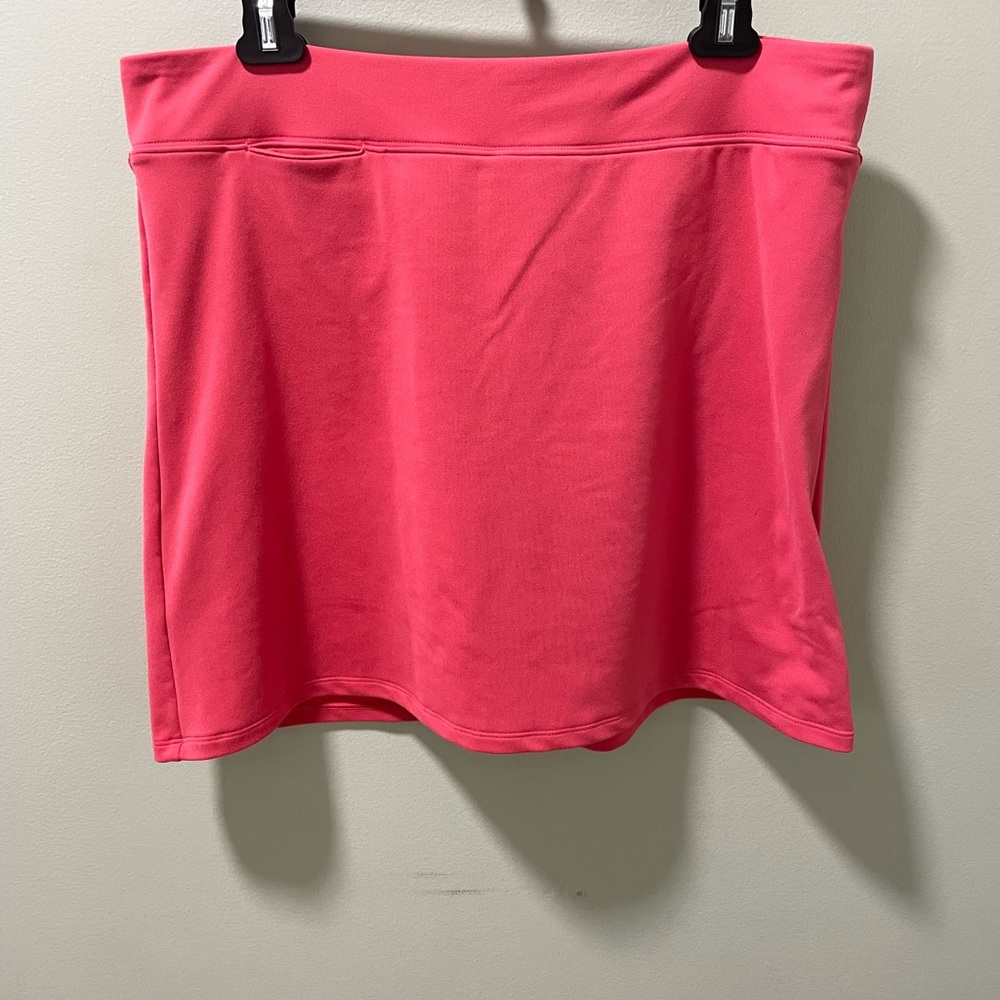 Adidas Climalite Coral Golf Skirt W/Shorts Size 10